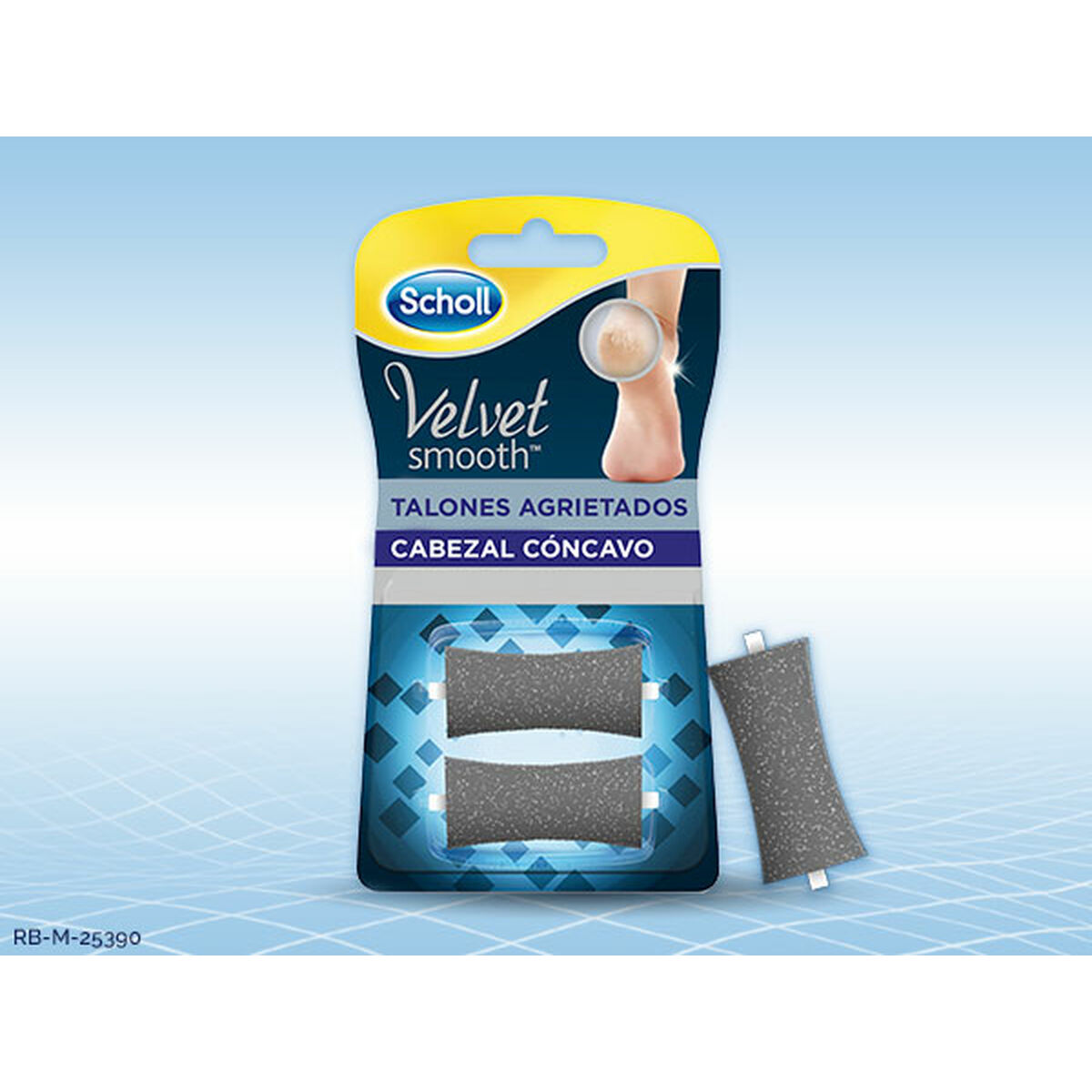 Jalkakuorinta Scholl Velvet Smooth (2 osaa)